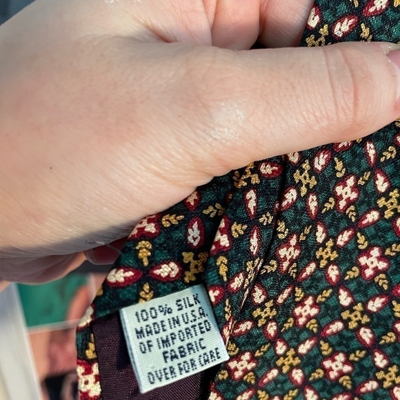 VINTAGE Silk Men’s Tie - Picture 4 of 6